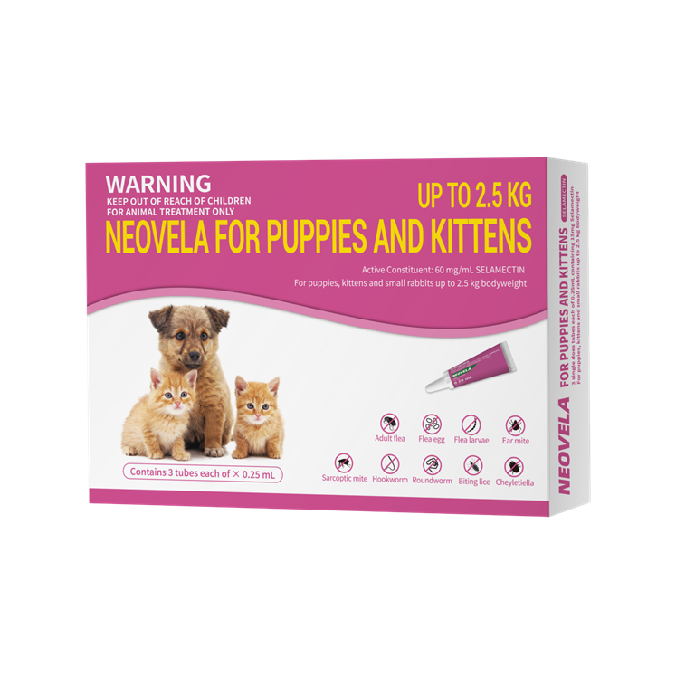 Neovela For Puppies and Kittens up to 2.5kg 3's