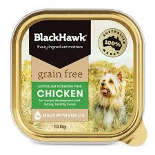 Black Hawk Adult Grain Free Wet Dog Food - Chicken 100g x9