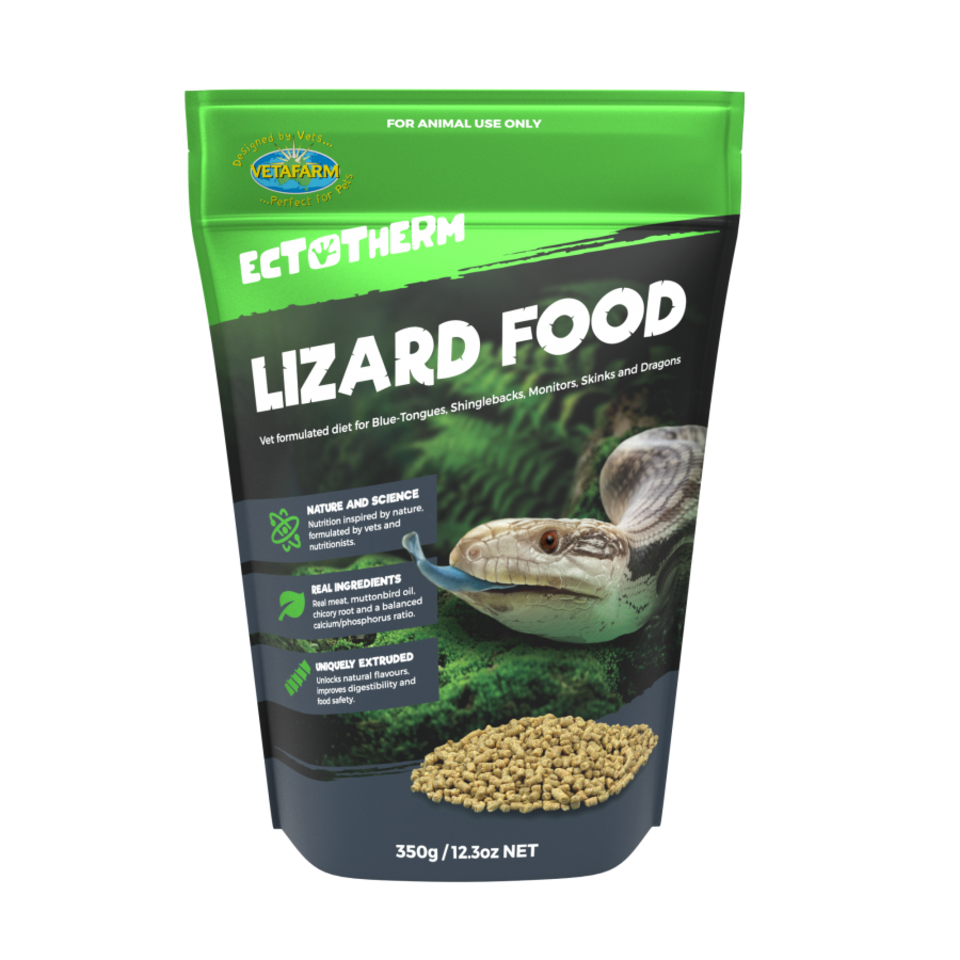 Vetafarm Ectotherm Lizard Food 350g