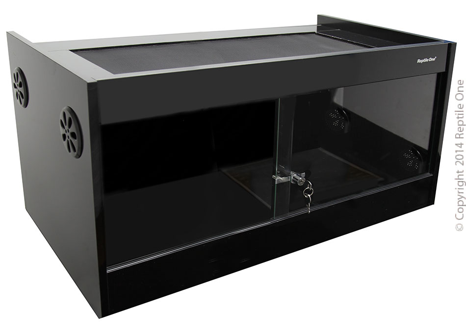 Reptile One S2M-1266 Vivarium 120x60x60cm H Black