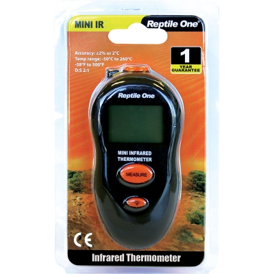 Reptile One Infrared Thermometer - Compact Handheld (-50C ~ +260C)