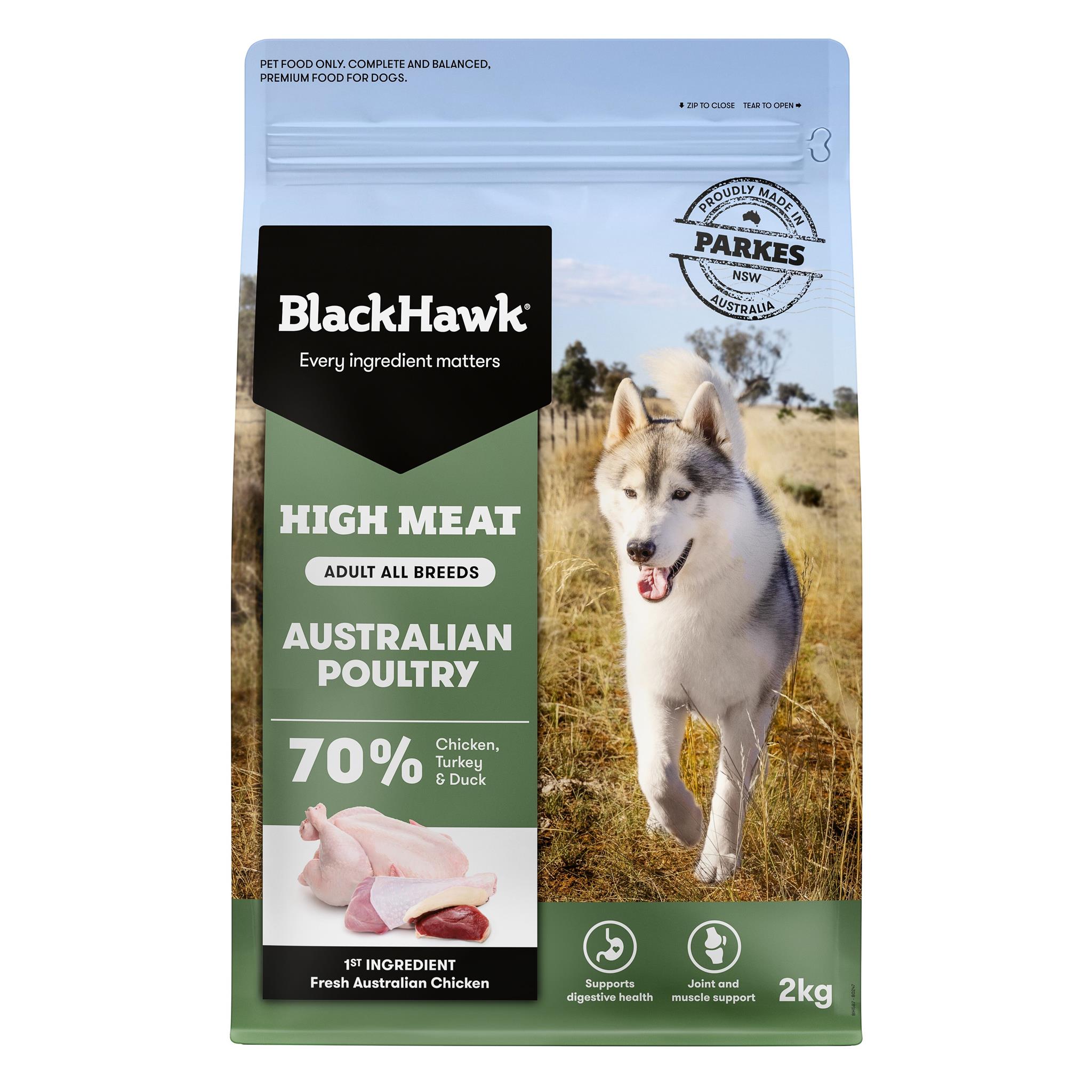Black Hawk High Meat Poultry 2kg