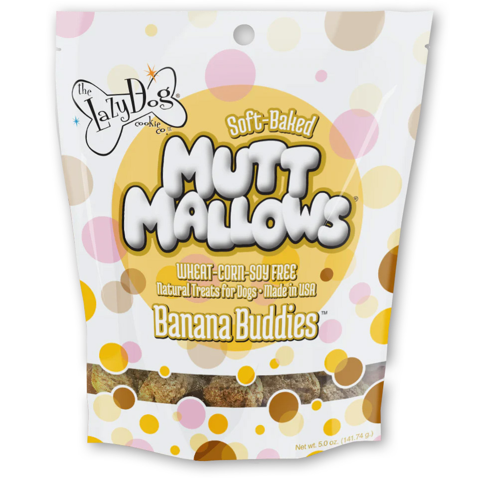 Lazy Dog Mutt Mallows Banana Buddies 141g