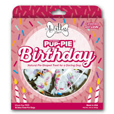 Lazy Dog Pup-PIE Happy Birthday for a Darling Dog 141g