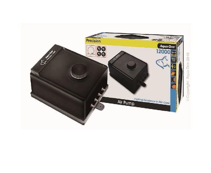 Aqua One Precision 12000 Airpump 4 Outlet 200 L/hr X 4