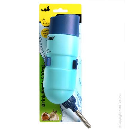 Pet One Drinking Bottle Premium Top Fill With HD Mount 530ml