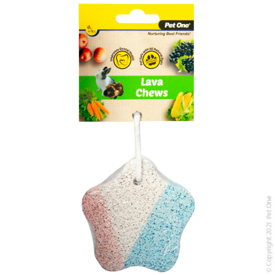 Pet One Lava Star Chew Hanging