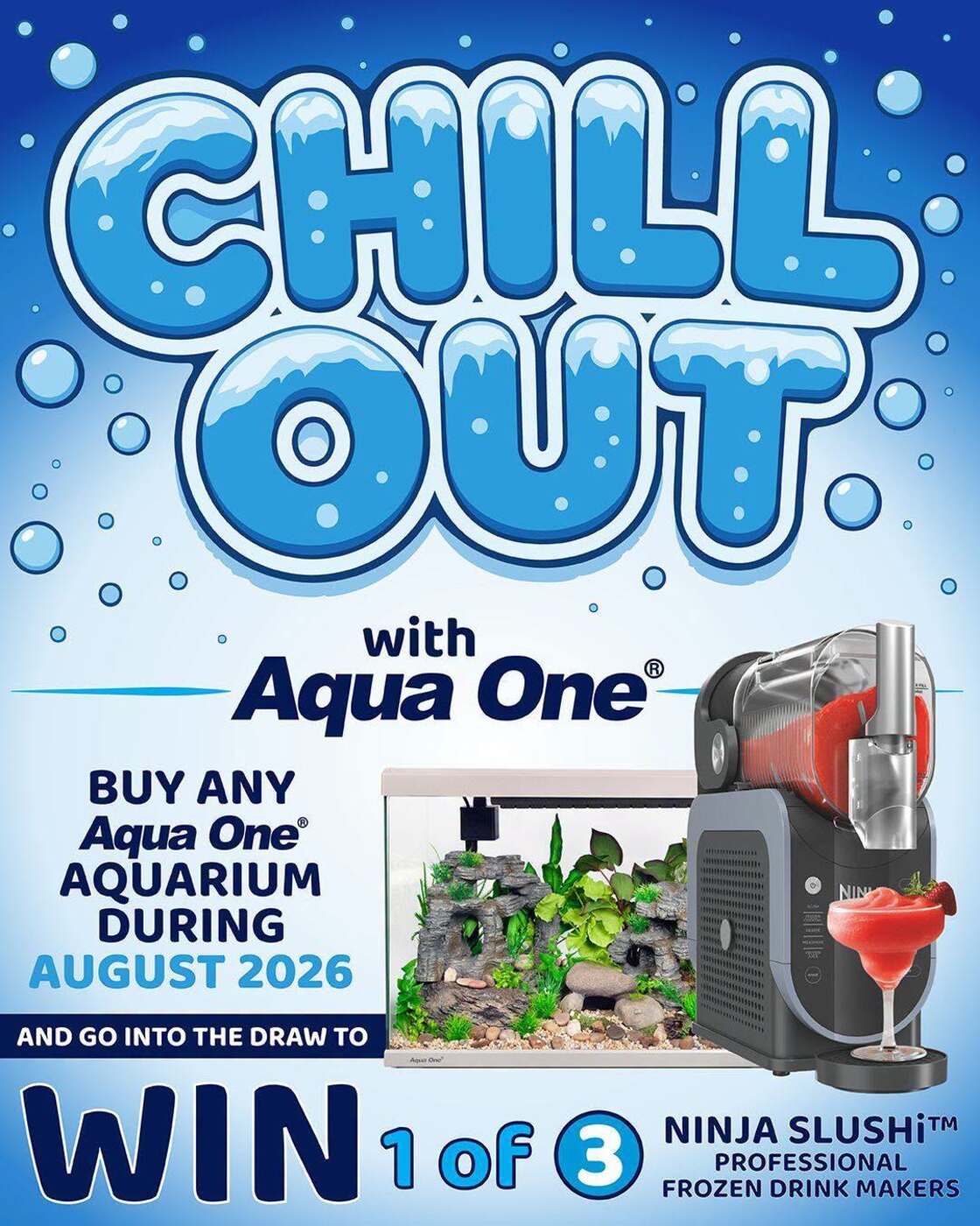 CHILL OUT WITH AQUA ONE!