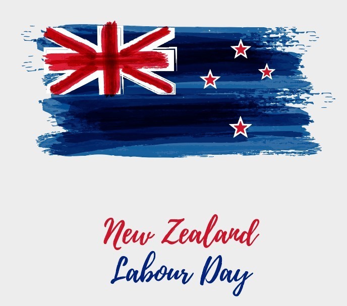 Closed Monday the 25th October for Labour Day