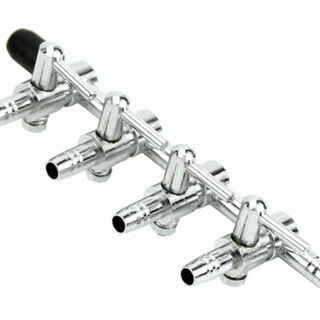 Steel 4 way air valve