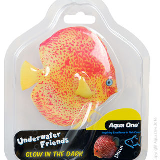 Aqua One Ornament Float Glow In Dark Fish