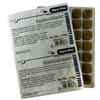 Aqua One Frozen Community Fish Food 110g