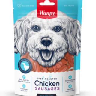 Wanpy Dog Chicken Sausages 100g