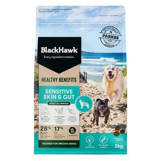 Black Hawk Healthy Benefits Sensitive Skin & Gut 12kg