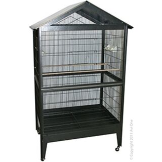 Avi One Bird Cage - 904 Patio Aviary Silver/Black