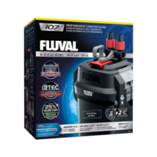 Fluval 107 Canister Filter, 10-30 US Gal / 40-130 L
