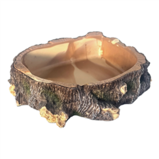 AquaWorld Reptile Resin Wood Bowl Style 1