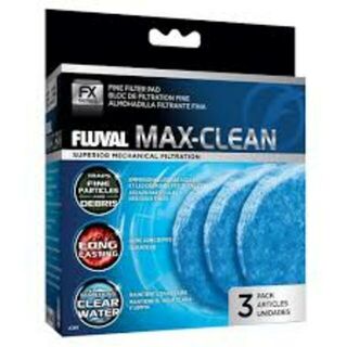 Fluval Max-Clean for FX2/FX4/FX5/FX6 Canister Filter, 3-Pack