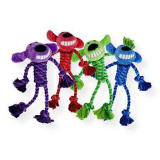 Loofa Dog Rope Body 27cm