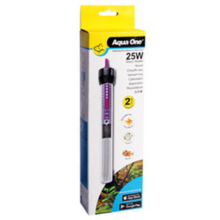 Aqua One Glass Heater 25W
