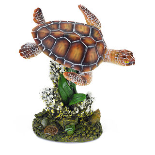 Penn Plax Sea Turtle & Coral