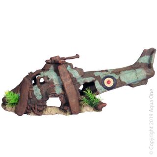 Aqua One Ruined Medium Sized Helicopter