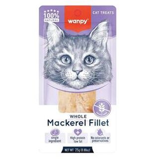 Wanpy Cat Treat Mackerel Fillet 25g