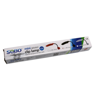 Sobo Lighting LED Clamp Lamp Black