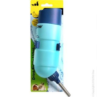 Pet One Drinking Bottle Premium Top Fill With HD Mount 530ml