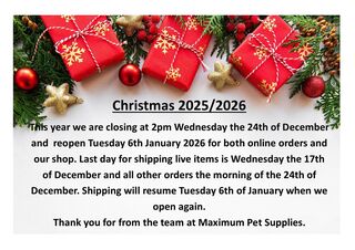 Christmas Hours 2025/2026