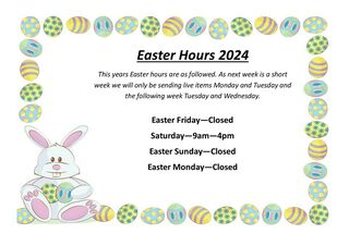 Easter Hours 2024